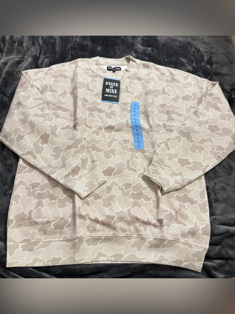 State of Mind Men's Duck Camouflage Crewneck Sweatshirt
